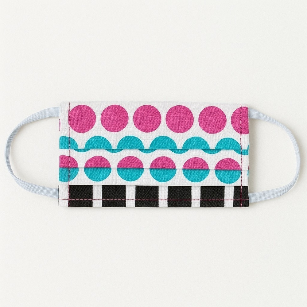 Polka Dot Cloth Face Mask